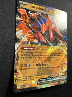 2023 Pokemon Koraidon ex SVP 29 Paldea Evolved Black Star Promo Holographic Holo - Image 2