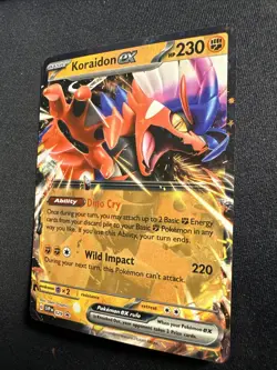 2023 Pokemon Koraidon ex SVP 29 Paldea Evolved Black Star Promo Holographic Holo - Image 3