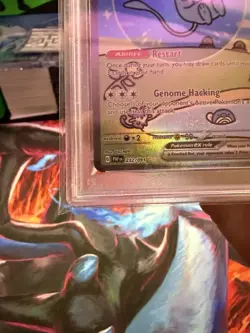 🫧2024 POKEMON PAF EN-PALDEAN FATES SPECIAL ILLUSTRATION RARE #232 MEW EX PSA 10 - Image 5