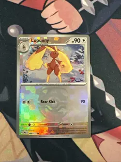 Pokemon TCG Lopunny (Master Ball Pattern) 084/131 Sv: Prismatic Evolutions Holo - Image 1