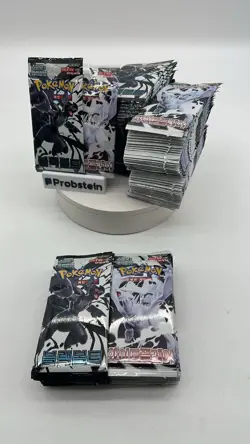 Lot of (120) Pokemon TCG Korean Black Bolt White Flare Booster Packs SEALED - Image 1