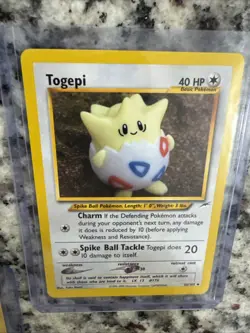 Pokemon TCG Vintage 2001 Neo Destiny Togepi 56/105 Non Holo - Image 4