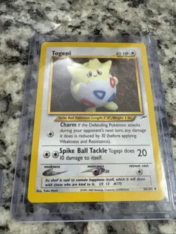 Pokemon TCG Vintage 2001 Neo Destiny Togepi 56/105 Non Holo - Image 5