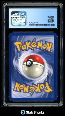 1999 POKEMON JUNGLE UNLIMITED #12/64 VAPOREON HOLO CGC 9 - Image 2