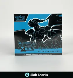 POKEMON CENTER TCG SCARLET & VIOLET BLACK BOLT SEALED ELITE TRAINER BOX - Image 1