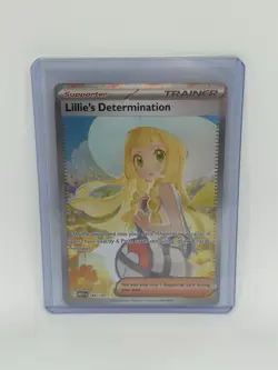 Pokemon TCG Lillie's Determination 184/132 Full Art Trainer Mega Evolutions - Image 1
