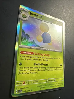 2023 Pokemon Paldea Evolved Jumpluff 3 /193 English Holo Holographic - Image 2