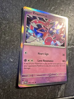 2024 Pokemon S&V Twilight Masquerade Holographic Holo Foil Enamorus 93 /167 - Image 2