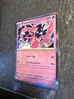2024 Pokemon S&V Twilight Masquerade Holographic Holo Foil Enamorus 93 /167 - Image 3