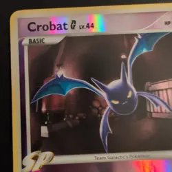Crobat G - 47/127 - Pokemon Platinum Reverse Holo LP - Image 2