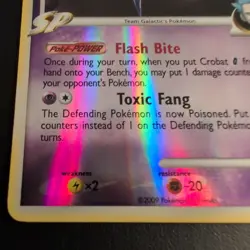 Crobat G - 47/127 - Pokemon Platinum Reverse Holo LP - Image 4