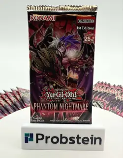 Lot of (100) Yu-Gi-Oh! TCG Phantom Nightmare Booster Packs SEALED - Image 2