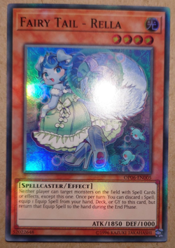 Fairy Tail - Rella Yu-Gi-Oh! OP06-EN005 Super Rare - Image 1