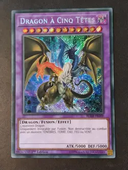 Yu-Gi-Oh ! - Dragon a Cinq Tetes - BLHR-FR000 - Secret Rare - Image 1
