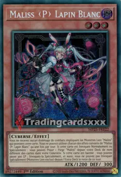 Yu-Gi-Oh! Maliss <P> Lapin Blanc : PSE MP25-FR122 - Image 1