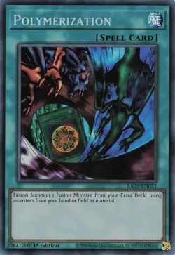 Yugioh Polymerization RA03-EN051 - Super Rare - Image 1