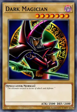 Yugioh RA04-EN106 - Dark Magician V5 - Platinum Secret Rare - Image 1