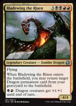 Bladewing the Risen -Foil Near Mint MTG Iconic Masters - Image 1