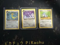 Pokemon Dark Dragonite Holo Rare TCG Card 5/82 With Dark Dragonaire And Dratini - Image 1