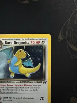 Pokemon Dark Dragonite Holo Rare TCG Card 5/82 With Dark Dragonaire And Dratini - Image 4