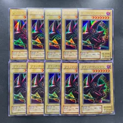 NM 10 card Dark Magician (Arkana) P4-02 Ultra Rare YuGiOh 1000 - Image 1