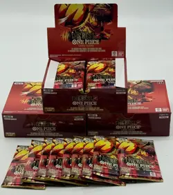 Lot of (69) One Piece Card Game TCG The Best Vol.2 Booster Packs w/Box - Image 1