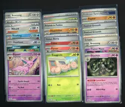 Lot (24) Pokemon Card Prismatic Evolutions Master Ball & Poke Ball Reverse Holo+ - Image 1
