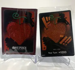 One Piece DF03 Devil Fruit Collection Vol 3 Sealed Promo Don Card Sold Together - Image 1