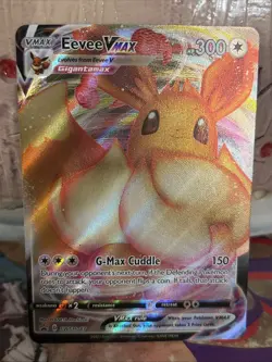 Eevee VMAX SWSH087 Sword and Shield Black Star Promo Pokemon TCG Card NM - Image 1
