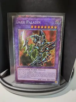 Dark Paladin Platinum Secret Rare Card 1st Edition RA03-EN126 - Image 1