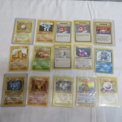 Lot of 15 Pokemon Trading Cards in Album w/ Protective Sleeves Collection Binder - Image 2
