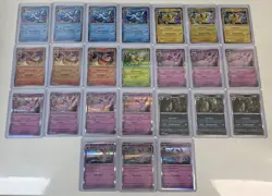 2025 Pokemon Prismatic Evaluations - 24 Eevee Evolutions Card Lot - Image 1