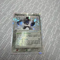 Pokemon Registeel EX Cracked Ice Holo Card 99/101 Lp Condition - Image 3