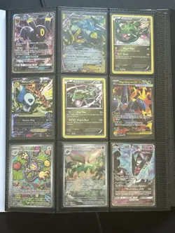 2008-2025 Pokemon Binder Lot 5+ Pages NM-LP Condition Cards EX,GX, Holos Rare - Image 1