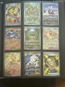 2008-2025 Pokemon Binder Lot 5+ Pages NM-LP Condition Cards EX,GX, Holos Rare - Image 2