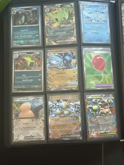 2008-2025 Pokemon Binder Lot 5+ Pages NM-LP Condition Cards EX,GX, Holos Rare - Image 4