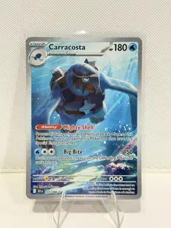 Carracosta 107/086 Pokemon SV Black Bolt Illustration Rare Card NM Condition - Image 1