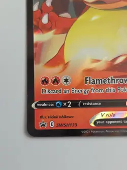 Lance's Charizard V SWSH133 SWSH: Sword & Shield Promo Cards Holo Near Mint - Image 5
