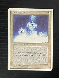 Magic MTG Italian Revised Holy Strength Artist Proof Near Mint - Only 50 Exist! - Image 1