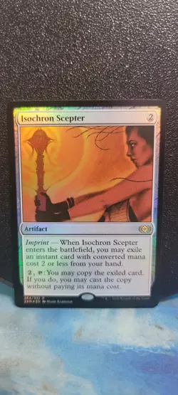 Magic the Gathering Double Masters Ispchron Scepter Foil - Image 1