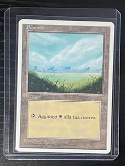 Magic MTG Italian Revised Plains Artist Proof Near Mint - Only 50 Exist! - Image 3