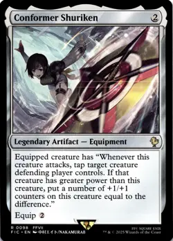 MTG Conformer Shuriken (98) | NM | Cmd: Final Fantasy {FIC} - Image 1