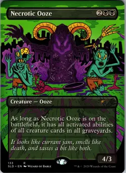 Necrotic Ooze Secret Lair Drop Series Rare NM Magic: The Gathering 133 Normal - Image 1