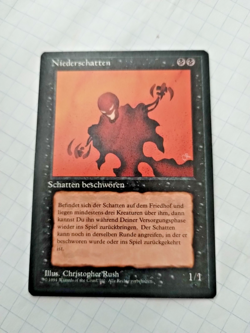 Mtg Nether Shadow (Niederschatten) German FBB Regular - Uncirculated - Image 1