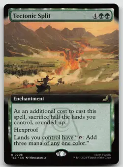 Tectonic Split (Extended Art) R Normal Avatar: The Last Airbender: Eternal-208 - Image 1