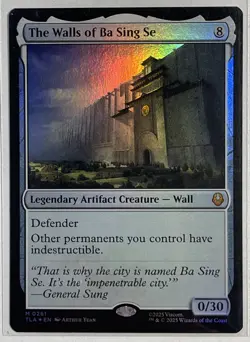 FOIL THE WALLS OF BA SING SE (AVATAR: THE LAST AIRBENDER PRERELEASE) MTG - Image 1