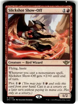 Slickshot Show-Off Outlaws of Thunder Junction Regular MTG NM - Image 1