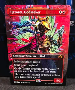magic the gathering - Hazoret, Godseeker - Legendary Creature - God - Mythic - Image 1