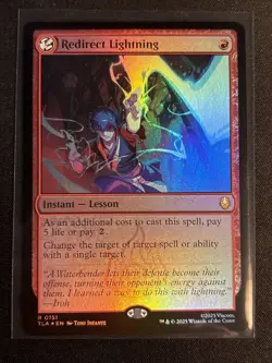 Redirect Lightning : MTG *FOIL* Avatar: The Last Airbender #0151 / NM - Image 1