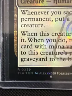 MTG Sandbender Scavengers [Prerelease Foil] Avatar TLA 0239 Date Stamped Rare NM - Image 3